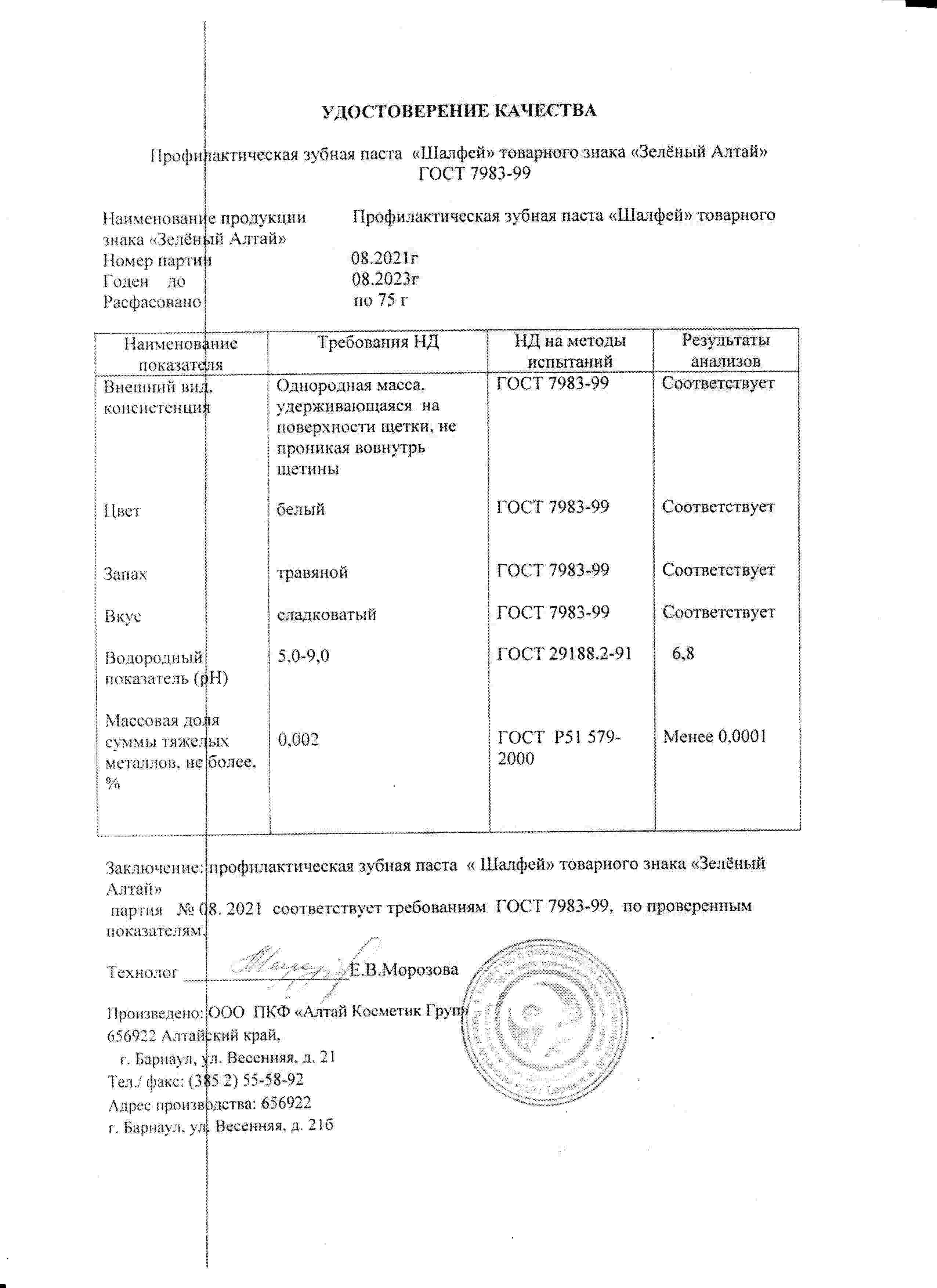Паспорт №082021